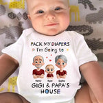 Custom Baby Onesie - Personalized Baby Shower, Gender Reveal Gifts For New Moms, New Dads, New Parents - Always Your Little Bean