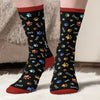 Custom Crew Socks - Personalized Birthday Gifts For Dog Lovers, Dog Dad And Mom - My Dog, My Therapist