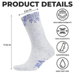 Custom Crew Socks - Personalized Bookish Gifts For Book Lovers, Bookworms, Readers - Book Lover’s Bliss
