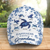 Chapeau personnalisé, casquette classique à imprimé intégral - Cadeaux d'anniversaire personnalisés pour maman et grand-mère - Grand-mère apporte de la joie au quotidien