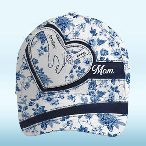 Chapeau personnalisé, casquette classique à imprimé intégral – Cadeaux d'anniversaire personnalisés pour maman et grand-mère – Grand-mère, reine de nos cœurs