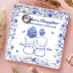 Custom Full-Print Jewelry Dish - Personalized Birthday Gifts For Mom, Grandma - Forever Linked Together