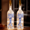 Lampe bouteille personnalisée - Cadeaux d'anniversaire de mariage personnalisés pour mari et femme, lui et elle - Les racines de l'amour sont profondes