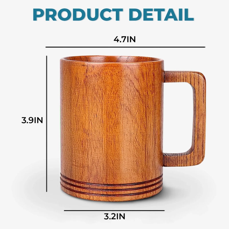 Custom Wooden Mug - Personalized Anniversary Wedding Gifts For Husband And Wife, Him And Her - Love, Laughter, And A Lifetime Of Eye Rolls