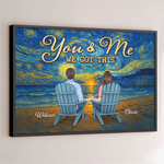 Custom Horizontal Poster - Personalized Anniversary Wedding Gifts For Husband And Wife, Him And Her - Still My Favorite View