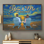 Custom Horizontal Poster - Personalized Anniversary Wedding Gifts For Husband And Wife, Him And Her - Still My Favorite View