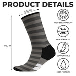 Custom Crew Socks - Personalized Anniversary Wedding Gifts For Couple - Him And Her - Snuggling Together Since