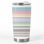 Hidden Message Tumbler - Funny Gifts For Family - Boho Vibes, Busy Life