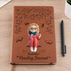 Journal en cuir personnalisé - Cadeaux littéraires personnalisés pour les amoureux des livres, les rats de bibliothèque et les lecteurs - Collectionner des moments littéraires