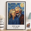 Custom Photo Vertical Poster - Personalized Anniversary Wedding Gifts For Husband And Wife, Him And Her - Vintage Love, Endless Joy