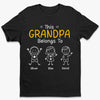 T-shirt unisexe personnalisé, t-shirt premium, sweat à capuche – Cadeaux d'anniversaire personnalisés pour papa et grand-père – Promu grand-père