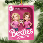 Custom Acrylic Ornament - Personalized Best Friend Birthday Gifts For BFF, Best Friends, Sisters - Sisters Forever