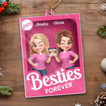 Custom Acrylic Ornament - Personalized Best Friend Birthday Gifts For BFF, Best Friends, Sisters - Sisters Forever