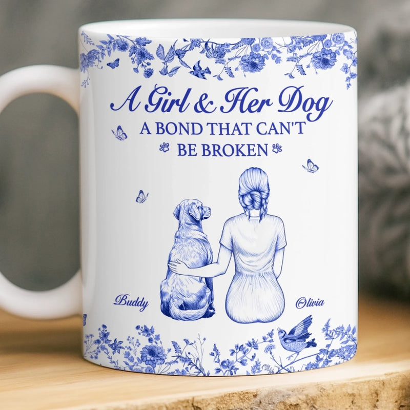 Custom Mug - Personalized Birthday Gifts For Dog Lovers, Dog Dad And Mom - Living The Pup Life