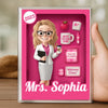 Custom Rectangle Shaped Acrylic Plaque - Personalized Back To School Gifts For Teachers - Proud To Be Called Teacher