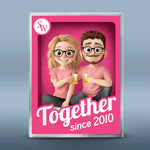 Custom Photo Rectangle Shaped Acrylic Plaque - Personalized Anniversary Wedding Gifts For Couple - My Heart Is Yours