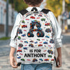 Sac à dos personnalisé pour enfants - Cadeaux de rentrée scolaire personnalisés pour enfants - Big Wheels Bigger Dreams