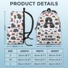 Custom Kids Backpack - Personalized Back To School Gifts For Kids - Big Wheels Bigger Dreams