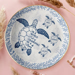 Custom Full-Print Round Jewelry Dish - Personalized Birthday Gifts For Mom, Grandma - In A World Full Of Grandmas Be A Nana