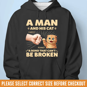 Custom Unisex T-shirt, Premium T-shirt, Hoodie - Personalized Birthday Gifts For Dog Cat Lovers, Dog Dad And Mom, Cat Owners - Forever My Feline Friend