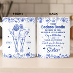 Custom Mug - Personalized Best Friend Birthday Gifts For BFF, Sisters, Bestie - Living The Bestie Life