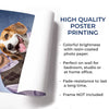 Custom Photo Vertical Poster - Personalized Birthday  Gifts For Dog Cat Lovers, Dog Dad And Mom, Cat Owners - Cheers To The Good Life