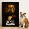 Custom Photo Vertical Poster - Personalized Birthday  Gifts For Dog Cat Lovers, Dog Dad And Mom, Cat Owners - Too Classy For Fetch