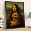 Custom Photo Vertical Poster - Personalized Birthday  Gifts For Dog Cat Lovers, Dog Dad And Mom, Cat Owners - Classic Art, Modern Bark