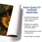 Custom Photo Vertical Poster - Personalized Birthday  Gifts For Dog Lovers, Dog Dads, Dog Moms - Classic Art, Modern Bark