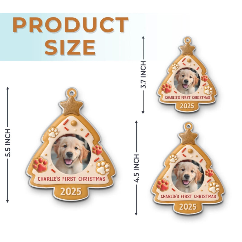 Custom Photo Acrylic Ornament - Personalized Christmas Birthday Gifts For Dog Lovers, Dad, Mom - Santa, I’ve Been A Good Pup
