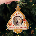 Custom Photo Acrylic Ornament - Personalized Christmas Birthday Gifts For Dog Lovers, Dad, Mom - Santa, I’ve Been A Good Pup