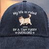 My Wallet Cries, Their Belly Smiles - Cat Personalized Custom Vintage Washed Denim Baseball Cap - Father's Day, Gift For Dad, Pet Owners, Pet Lovers