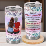 Custom Tumbler - Personalized Birthday Gifts For Mom, Daughter - Unstoppable Like You Are