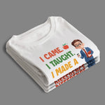 Custom Classroom Decor Unisex T-shirt, Premium T-shirt, Hoodie - Personalized Retirement Gifts For Teacher - Life After The Last Lesson