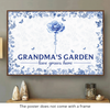 Custom Horizontal Poster - Personalized Birthday Gifts For Mom, Grandma - Grandma's Garden