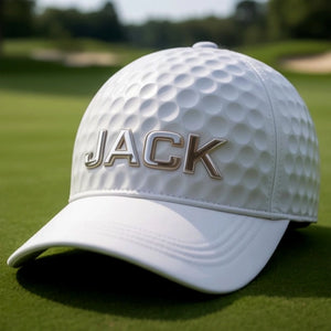 Custom Hat, All Over Print Classic Cap - Personalized Birthday Golf Gifts For Men, Women - Born To Golf