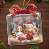 Custom Acrylic Ornament - Personalized Christmas Best Friend Birthday Gifts For Women, Besties, Sisters, BFF - Besties Forever Holiday Cheer