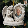 Custom Photo Acrylic Ornament - Personalized Memorial Sympathy Gifts For Loss Of Mom, Dad - A Beautiful Soul Remembered
