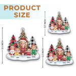Custom Acrylic Ornament - Personalized Christmas Birthday Gifts For Family - Christmas Joy With The Kids