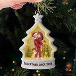 Custom Acrylic Ornament - Personalized Anniversary Christmas Wedding Gifts For Husband, Wife, Couple - Love At Every Season