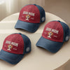 Custom Embroidered Effect Washed Denim Baseball Cap - Personalized Birthday Gifts For Dog Cat Lovers, Dog Dad And Mom, Cat Owners - Best Dog Mom Ever