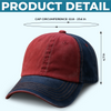 Custom Embroidered Effect Washed Denim Baseball Cap - Personalized Birthday Gifts For Dog Cat Lovers, Dog Dad And Mom, Cat Owners - Best Dog Mom Ever