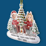 Custom Acrylic Ornament - Personalized Anniversary Christmas Wedding Gifts For Couple - Forever My Christmas Date