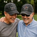 Custom Name Funny Retirement Gifts for Men - Personalized Washed Baseball Cap