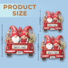 Custom Acrylic Ornament - Personalized Anniversary Christmas Wedding Gifts For Husband And Wife, Him And Her - Growing Old, Staying Merry