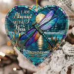 Custom Acrylic Ornament - Personalized Christmas Memorial Sympathy Gifts For Mom - Guided By Your Spirit