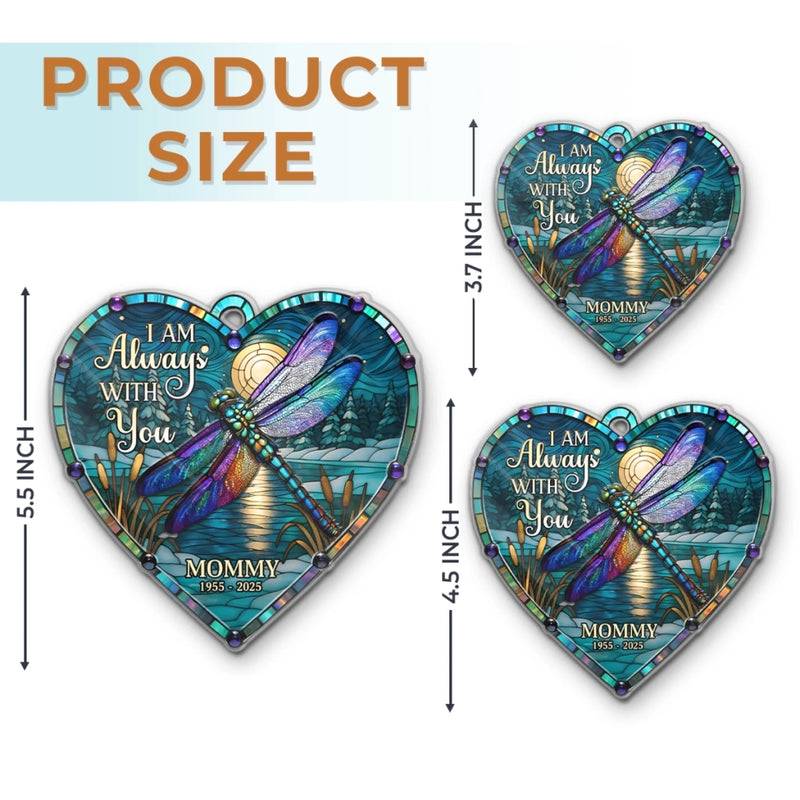 Custom Acrylic Ornament - Personalized Christmas Memorial Sympathy Gifts For Mom - Guided By Your Spirit