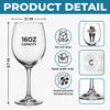 Custom Stemmed Wine Glass - Personalized Birthday Gifts For Mom, Daughter - Partners In Wine And Life