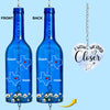 Custom Long Distance Wine Bottle Wind Chime - Personalized Best Friend Birthday Gifts For Women, Besties, Sisters, BFF - Far But Always In Heart