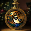 Custom Candlelight Lantern Ornament - Personalized Christmas Memorial Sympathy Gifts For Loss Of Mom, Dad - The Light You Left Still Shines